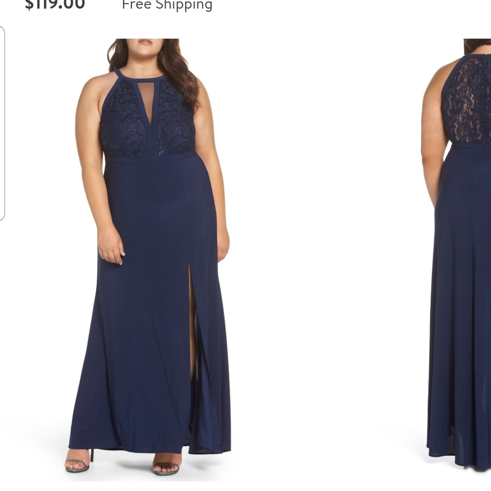 Navy blue formal